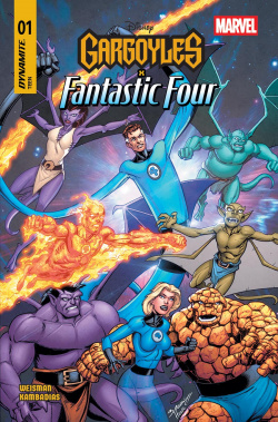 Gargoyles-Fantastic Four 1 Bagley.JPG