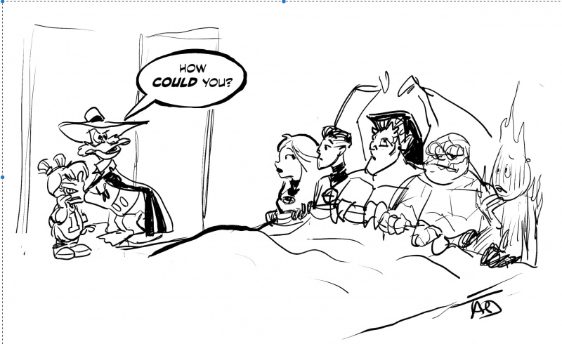 File:Gargoyles Darkwing Duck Fantastic Four .JPG