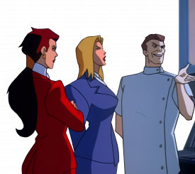 Dominique Destine, Robyn Correy, and Anton Sevarius